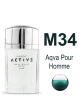 M34 Ispirato da Aqva Pour Homme 80mL