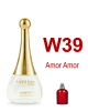 W39 Ispirato da Amor Amor 70mL