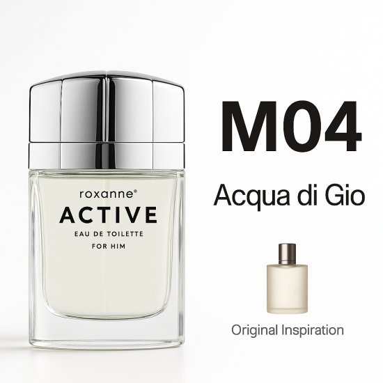 M04 Ispirato da Acqua di Gio 80mL M04 Ispirato da Acqua di Gio 80mL
